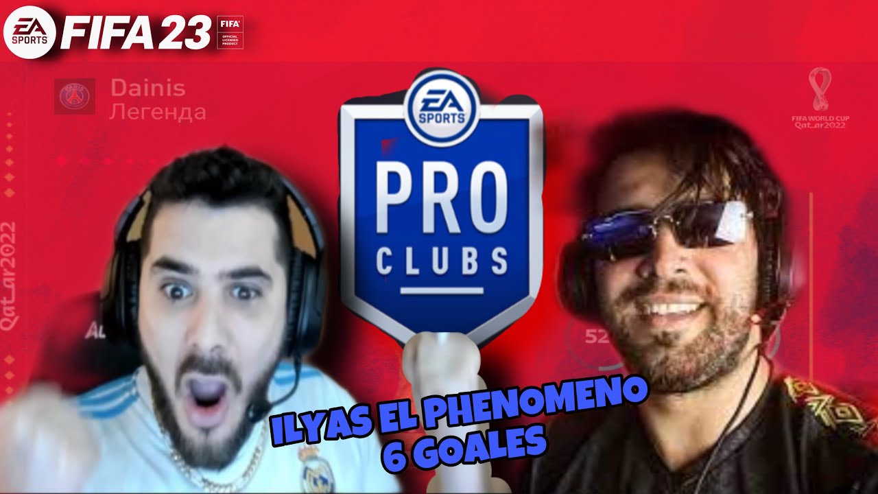 #9 FIFA 23 PRO Club  إلياس الظاهرة ينفجر 🤯