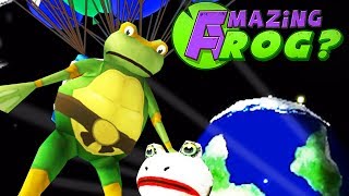 HOW HIGH CAN THE TMNT FROG FLY WITH THE BALLOON JETPACK?! - Amazing Frog - Part 145 | Pungence