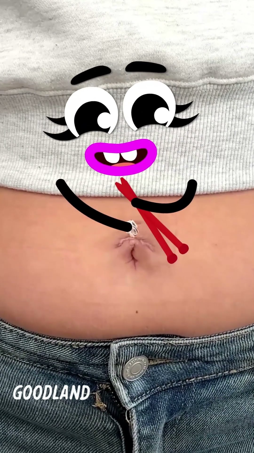 Goodland |The navel knits ? #doodles #animation #cartoon #GOODLAND