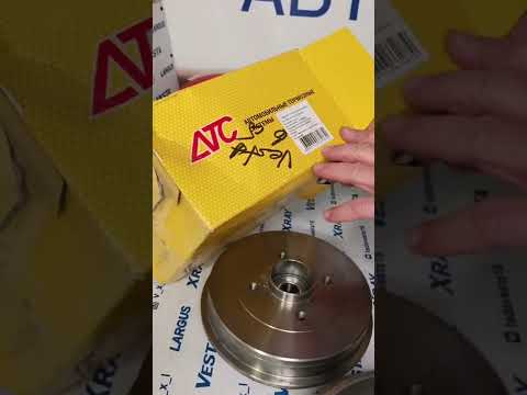 Тормозной барабан АТС с подшипником и кольцом АБС на Весту Рено Логан X-ray