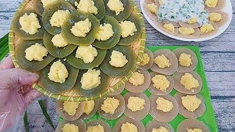 món ngon cuối tuần-BÁNH BÈO NGỌT NƯỚC CỐT DỪA thơm béo, đơn giản dễ làm - Út Bình Dương (tập 74)