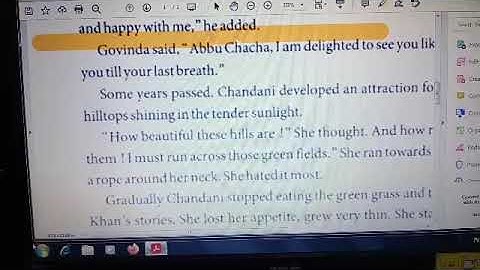 Std 9 unit 4 call of the hills part 2