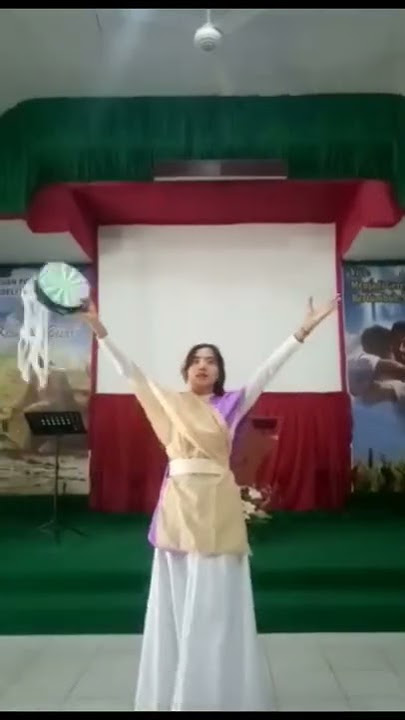 Tutorial Gerakan Tamborin Penyembahan 'Karunia 2'#Shorts