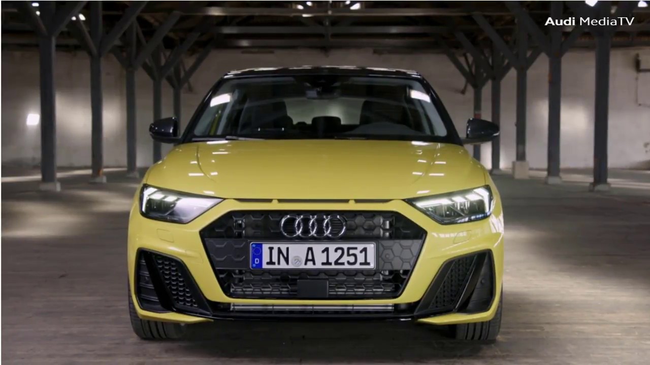 Audi A1 Pythongelb - Exterior shots | STT - YouTube