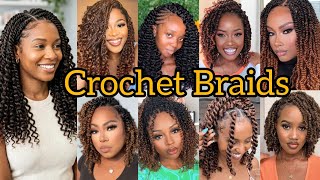 Crochet Braids Hairstyle Ideas for black women | Trending Crochet Hairstyles in 2026