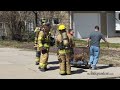 Raw Video: Structure fire at 924 S. Cherry Street