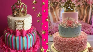 Bolos decorados de Aniversário para Sua princesa um mais lindo que o outro inspire-se 🎂😍