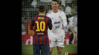 football Kiss Or Hug Kiss Messi And Ronaldo ?