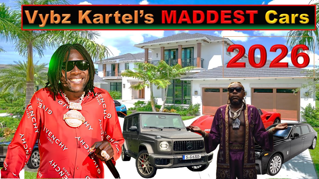 Безумная коллекция автомобилей Vybz Kartel — от бронированного G-Wagon до Ferrari — и цены вас пр...