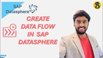 SAP Datasphere | Create Data Flow | #sap #sapdatasphere #datawarehouse #analysis