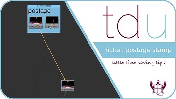 How to use the Postage Stamp Node in Nuke
