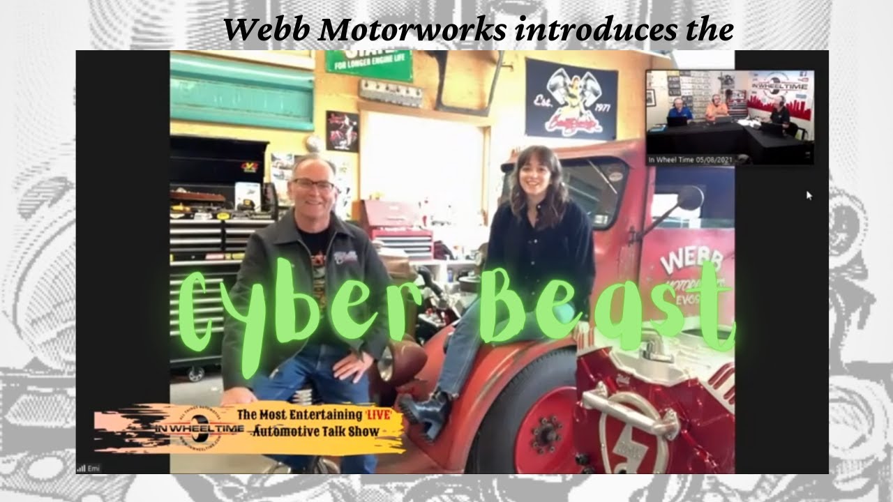 Webb Motorworks is working on the 'Cyber Beast' - an EV setup for hot rods!