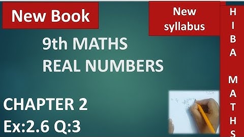 9th maths chapter 2 exercise 2.6 question 3 new book new syllabus tn samacheer