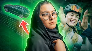 كاميره مراقبه اخيرا صورت لحظه الجَريمَة | مو ويلسون 🚲🚴🏻‍♀️