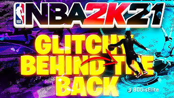 HOW TO GLITCHY BEHIND THE BACK ON NBA 2K21 NEXT GEN! NBA 2K21 DRIBBLE TUTORIAL!
