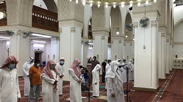 صلاة العشاء يوم الأربعاء 27-2-1442 الشيخ محمود خليل القارئ