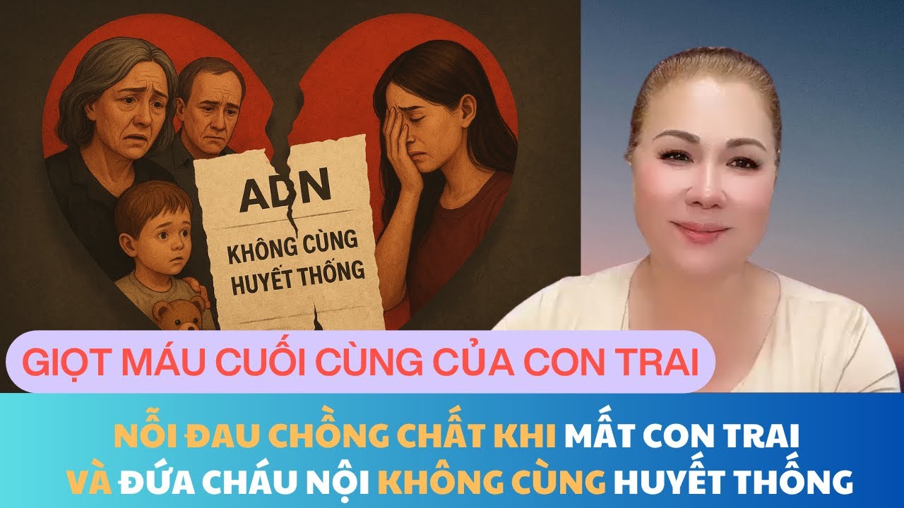 CÔ VIỆT KIỀU GỤC NGÃ VỚI NỖI ĐAU CHỒNG CHẤT KHI MẤT CON TRAI VÀ ĐỨA CHÁU NỘI KHÔNG CÙNG HUYẾT THỐNG