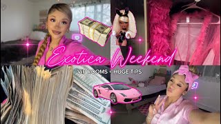 STRIPPER WEEKEND VLOG: Exotica weekend after party + VIP rooms 💸💕