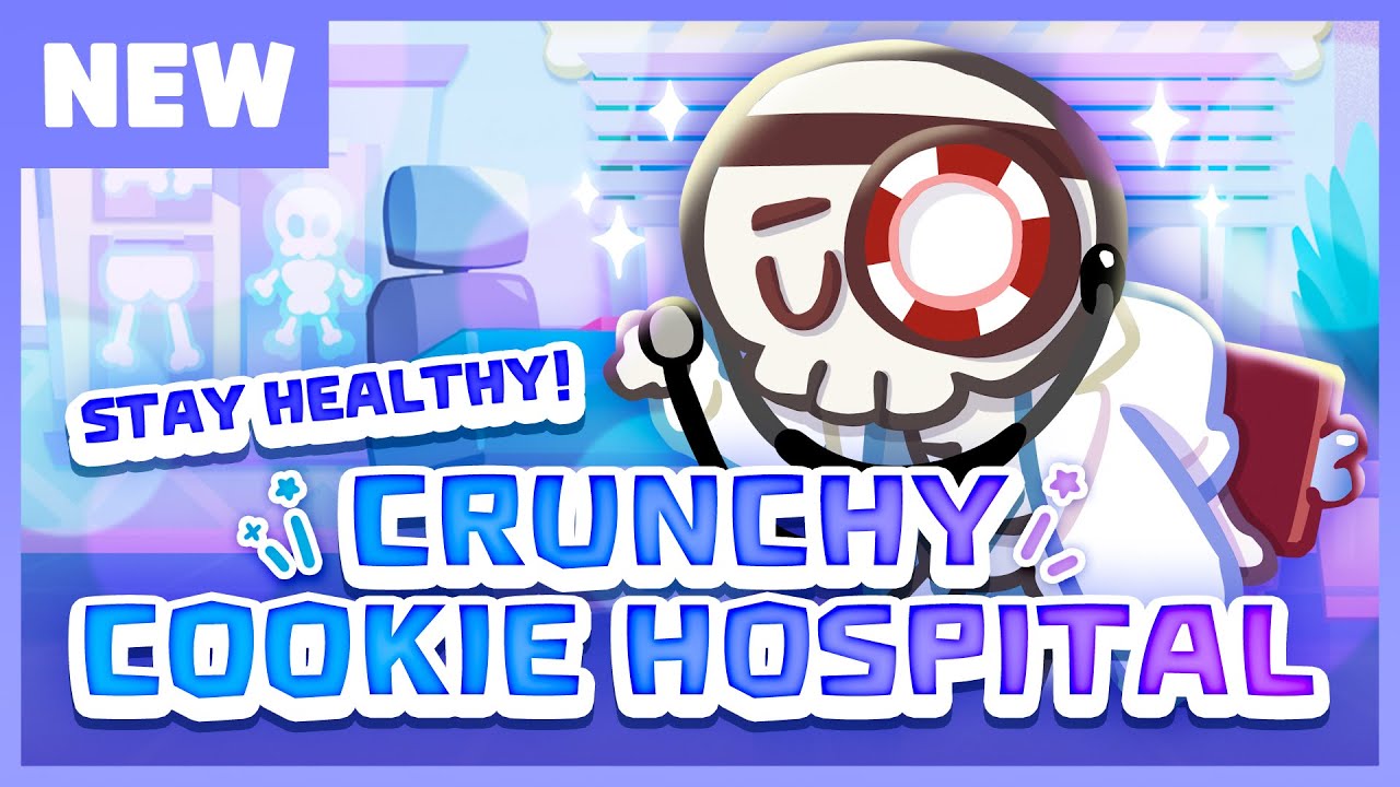 cookierun  New  🔴 NEW COOKIE RUN UPDATE REVEAL - CRUNCHY COOKIE HOSPITAL