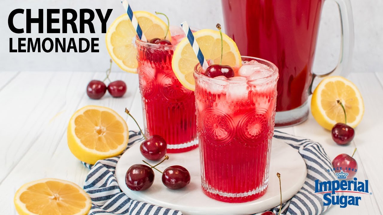 How to Make Cherry Lemonade