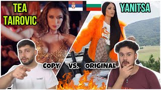 Reaction To Balkan Music Tea Tairovic -Na Jednu Noc Serbia Vs. Yanitsa -Vartelezhkata Bulgaria