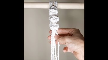 3 ways to make a berry knot (Macrame tutorial)
