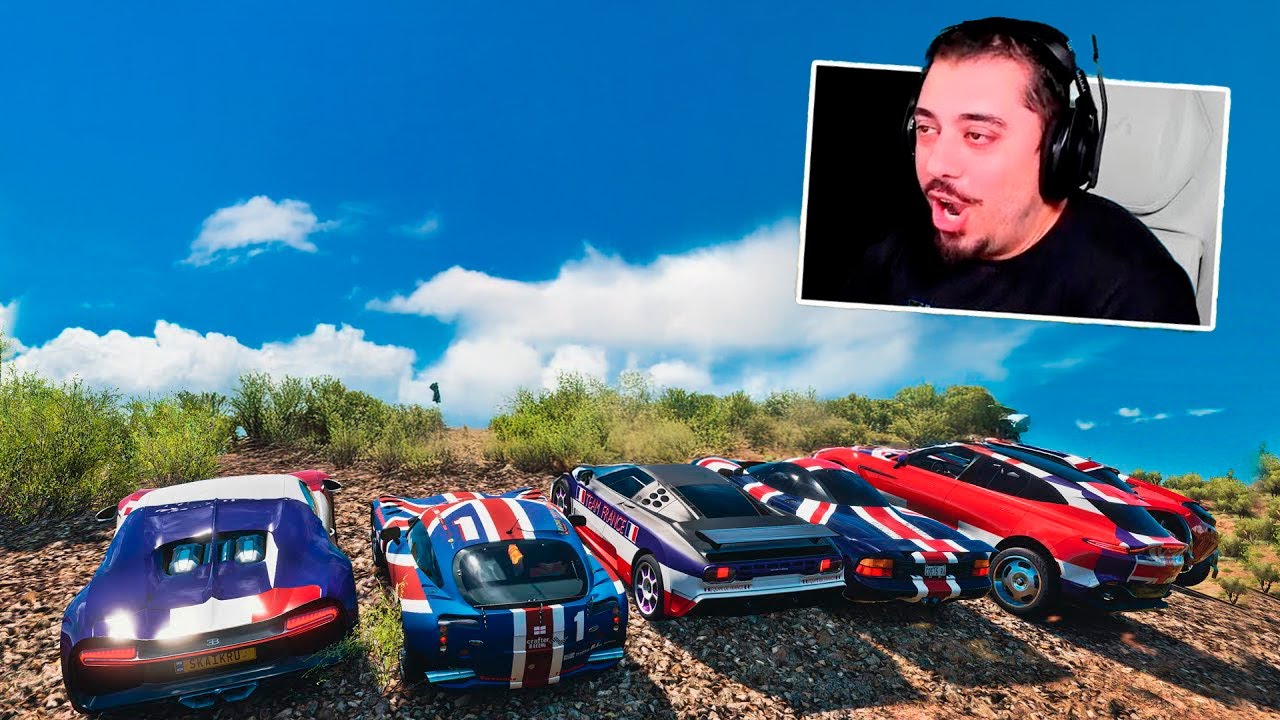 ARREMESSO SEM FREIO - COPA DO MUNDO - FRANÇA VS INGLATERRA - FORZA HORIZON 5