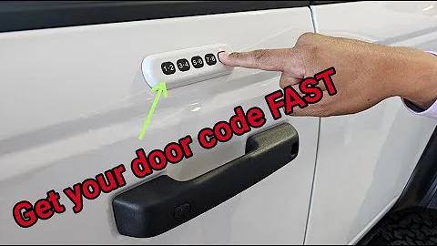 How to GET your Ford Door Key Code FAST