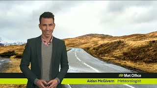 Monday evening forecast 19/11/18