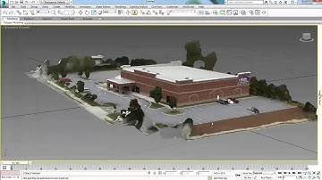 3ds Max 2015 - Suporte a nuvem de pontos