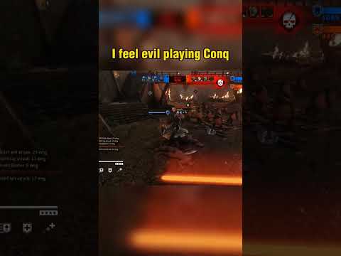 Видео: [For Honor] Feels wrong playing Conq... I love it