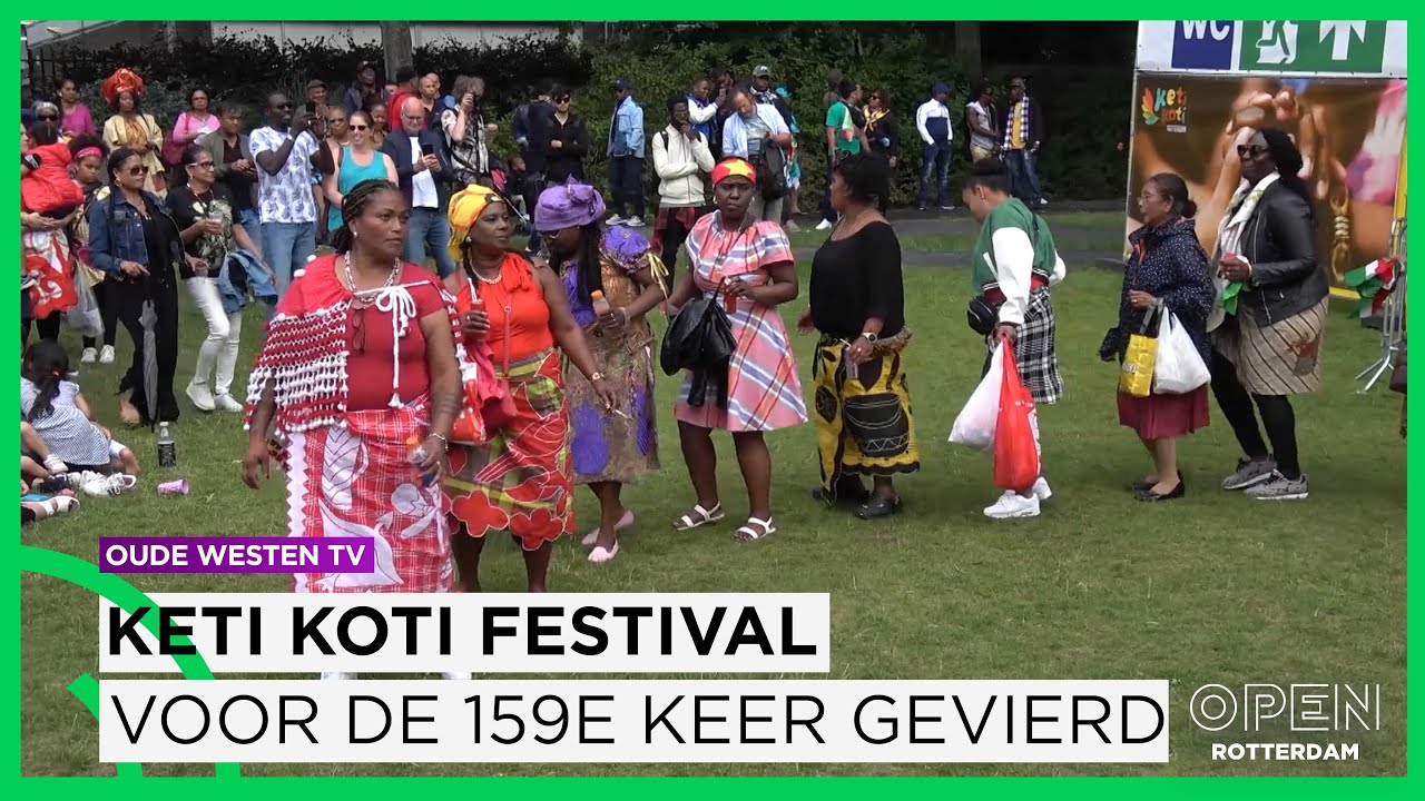 Keti Koti festival voor de 159e keer gevierd | Oude Westen TV | Afl