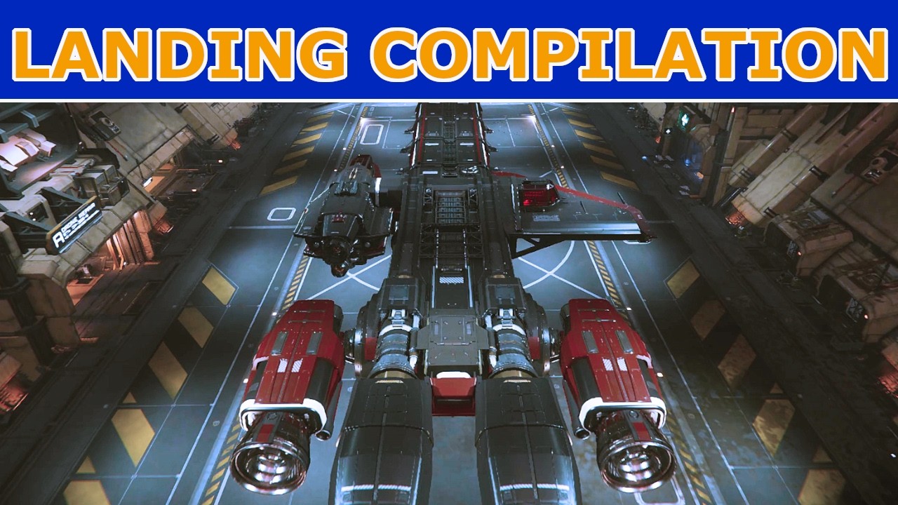 STAR CITIZEN - Landing Compilation - YouTube