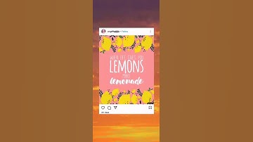 when life gives you lemons ,make lemonade✨#shorts #quotes #motivation
