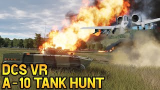DCS: Gory Gori (A-10 Tank Hunt in VR)