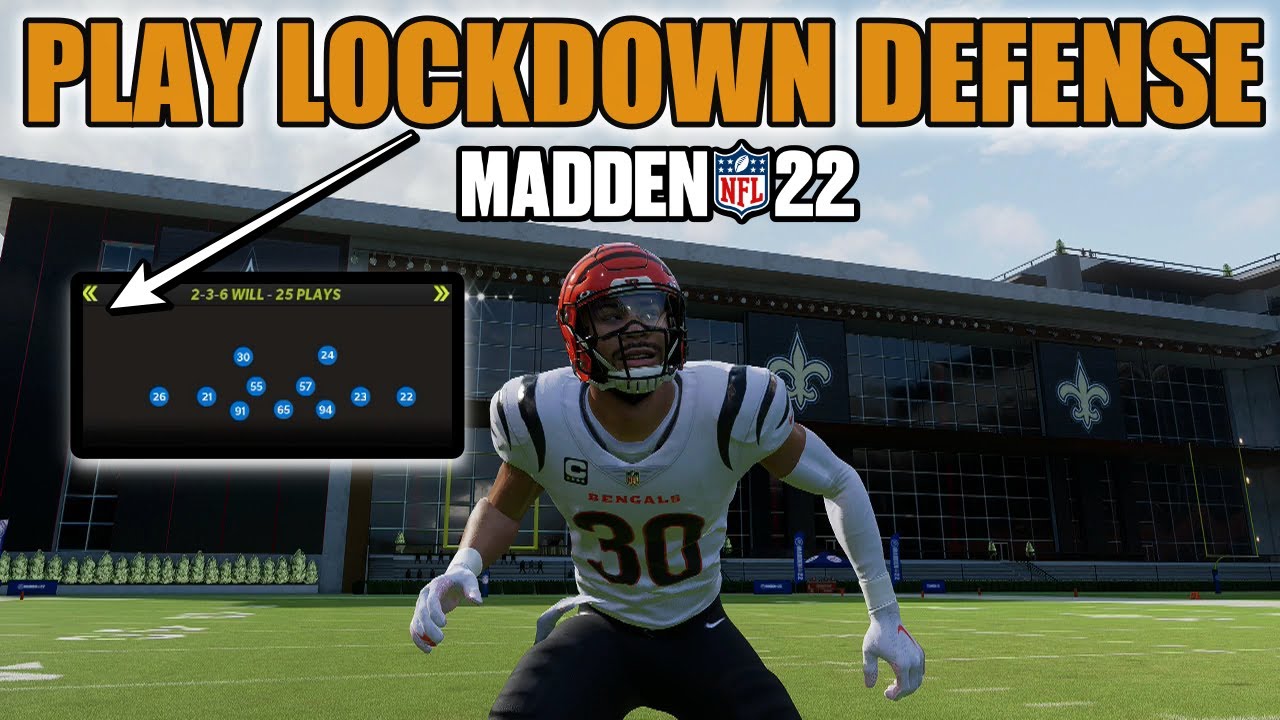 THE LOCKDOWN DEFENSE ALL THE PROS USE IN MADDEN 22! STOP ANY OFFENSE, RUN & PASS!