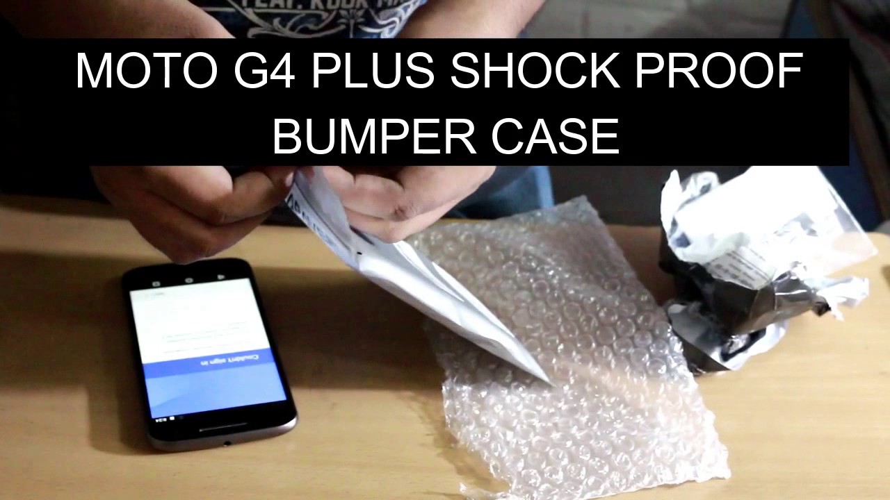 KAPAVER Moto G4 Plus & Moto G4 Solid  Shock Proof  Back Cover