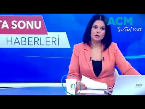 Turkish news anchor fired for Starbucks cup on desk