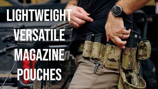 Blue Alpha Magazine Pouches: Simple, Reliable, and Super Lightweight
