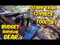 BUDGET BUGOUT GEAR SERIES - OZARK TRAIL 12 Piece Tool Sets For SURVIVAL