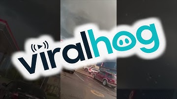 Andover Tornado Travels Through Town || ViralHog