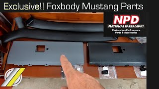 You Own a Foxbody - 1979-1993 Mustang Interior Parts
