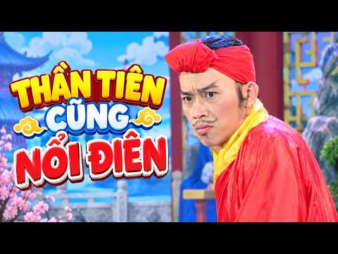 Khán Giả Vỗ Tay Cười Bể Bụng Khi Coi Hài Hoài Linh & Chí Tài - Hài Kịch " THẦN TIÊN CŨNG NỔI ĐIỂN "