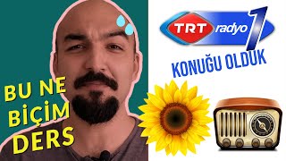 Bu Ne Biçim Ders: TRT RADYO 1'e Konuk Olduk