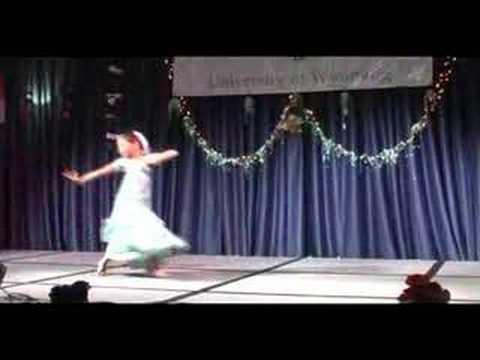 6 year old Diya's (diyadeepak.com) performance at the University of Wyoming Diwali function