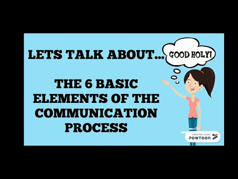 Basic Elements Of Communication Process