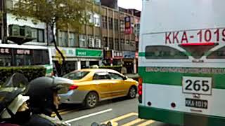 F511往自強國中路線公車搭乘記錄(20180212)板橋公車站(新府路)→中和農會民享分部