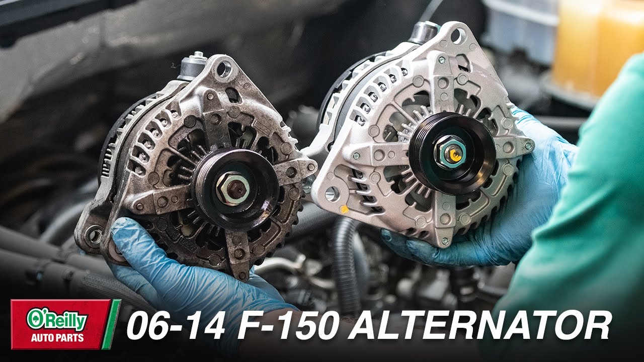 How To: Replace the Alternator on a 2009-2014 Ford F-150 - YouTube