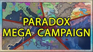 Paradox Mega Campaign - Imperator to CK3 to EU4 to Vic2 to HOI4 - 2246 year Timelapse