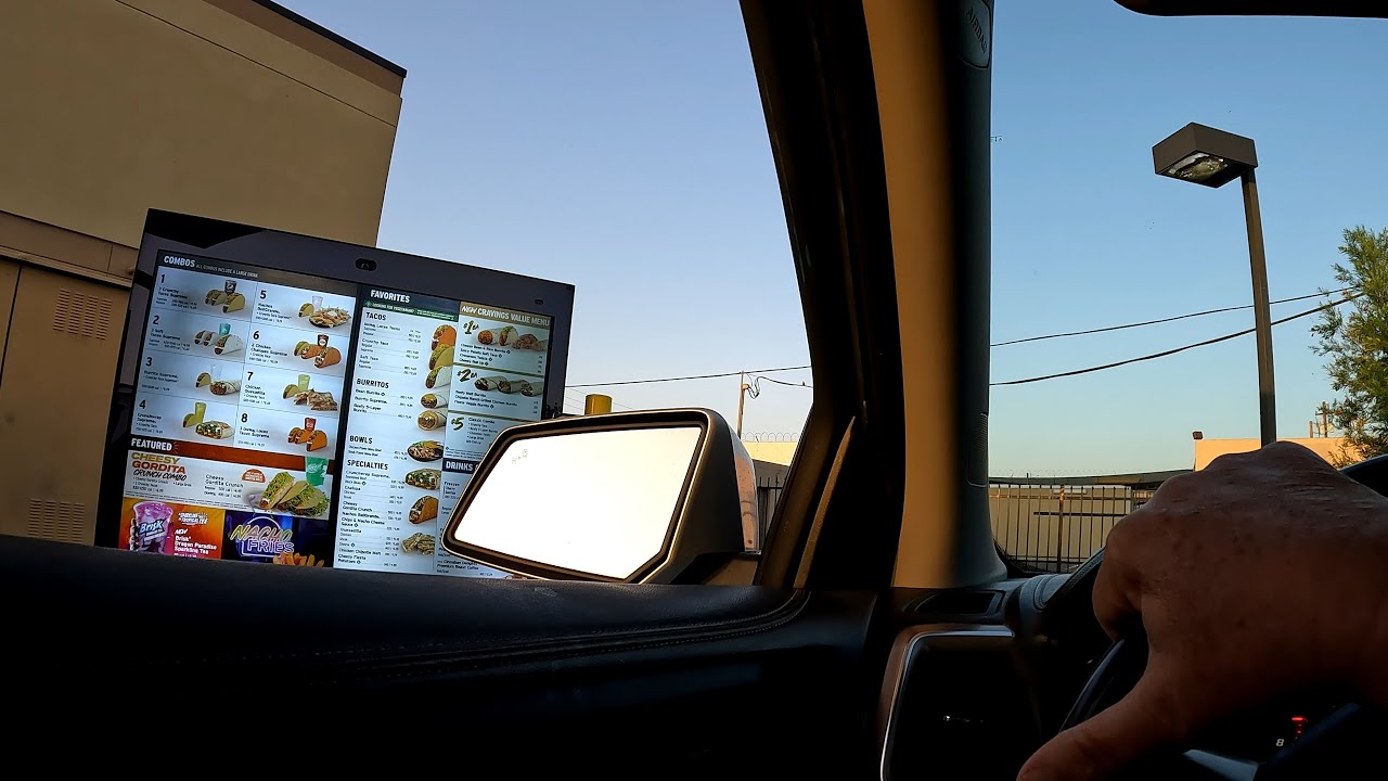 Cheesy Bean & Rice Burrito, No Cheese, Taco Bell, 3101 E Thomas Rd